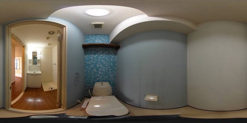 パノラマ画像トイレ