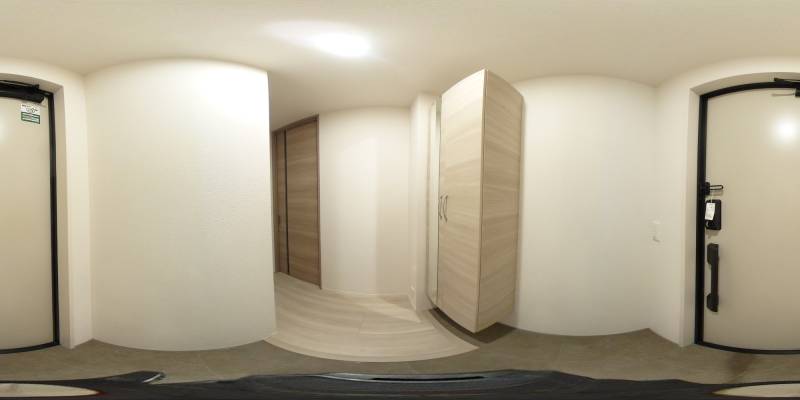 パノラマ画像玄関