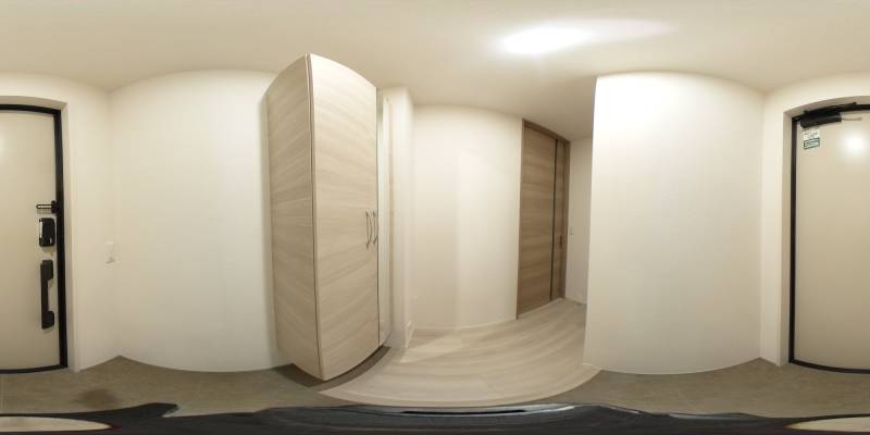 パノラマ画像玄関