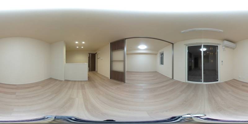 パノラマ画像リビング