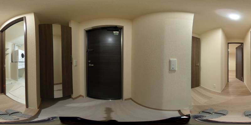 パノラマ画像玄関