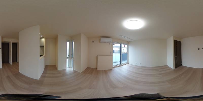 パノラマ画像リビング