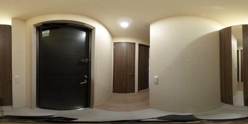 パノラマ画像玄関