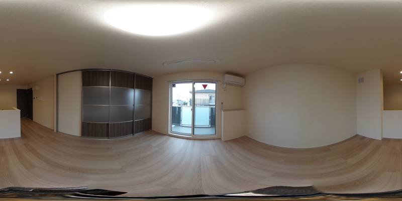 パノラマ画像リビング