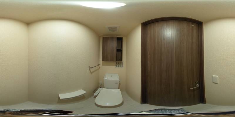 パノラマ画像トイレ