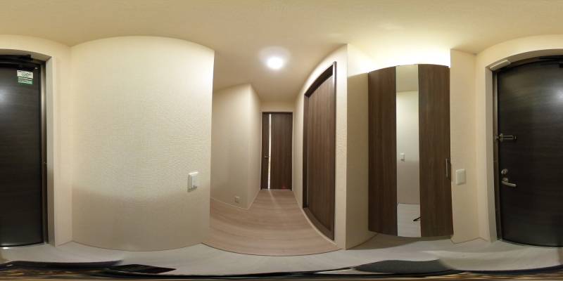 パノラマ画像玄関