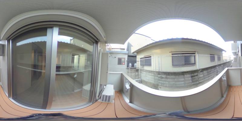 パノラマ画像洗面所