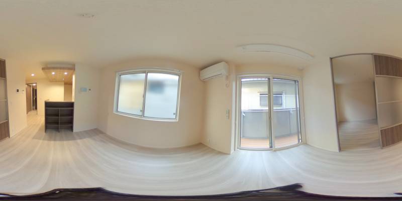 パノラマ画像洋室