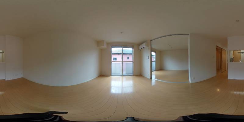 パノラマ画像リビング