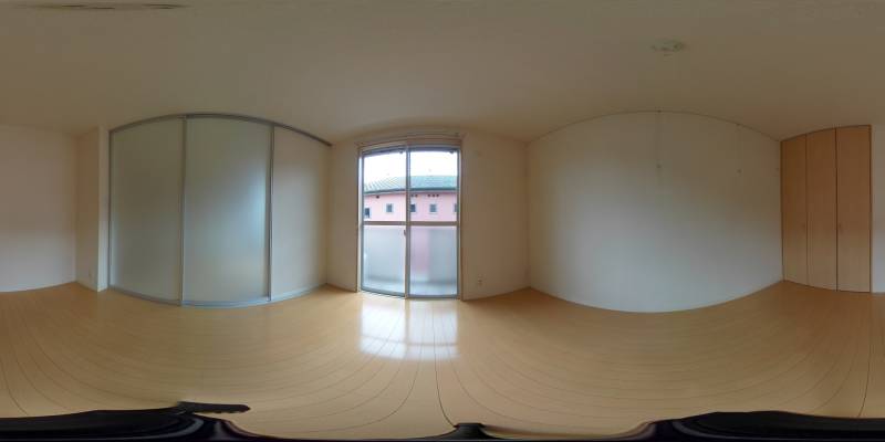 パノラマ画像洋室