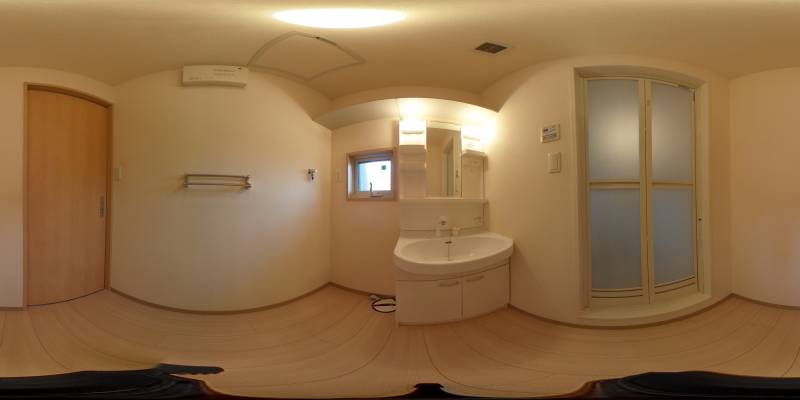 パノラマ画像洗面所