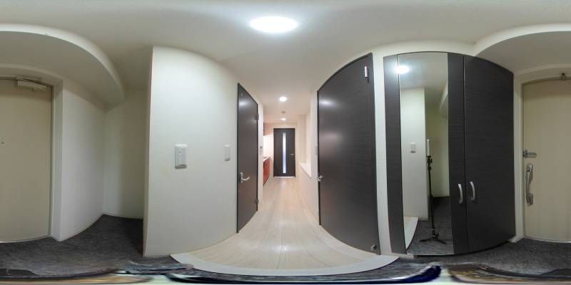 パノラマ画像玄関