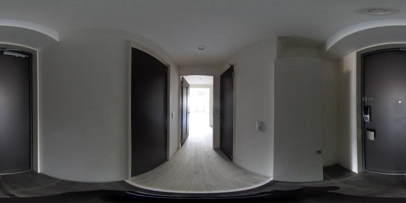 パノラマ画像玄関