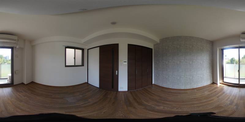 パノラマ画像洋室