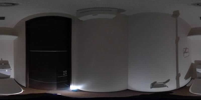 パノラマ画像トイレ