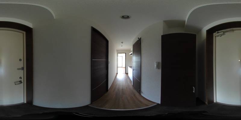 パノラマ画像玄関