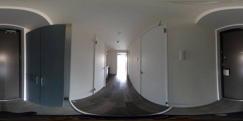 パノラマ画像玄関