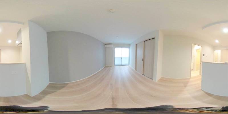 パノラマ画像リビング