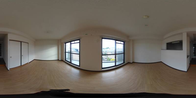 パノラマ画像リビング