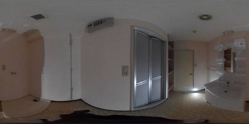 パノラマ画像洗面所