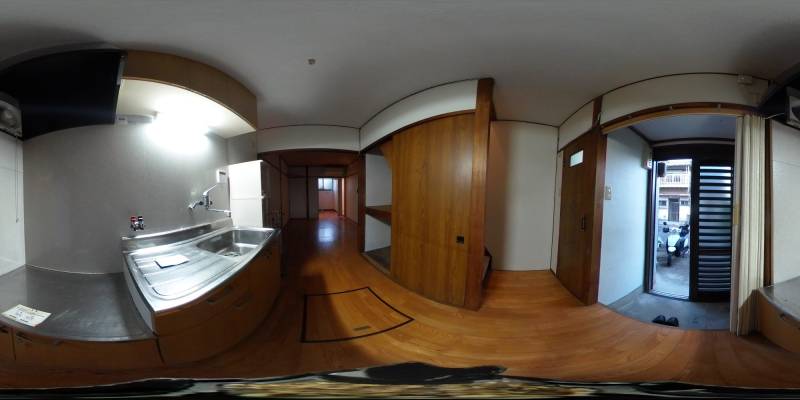 パノラマ画像キッチン