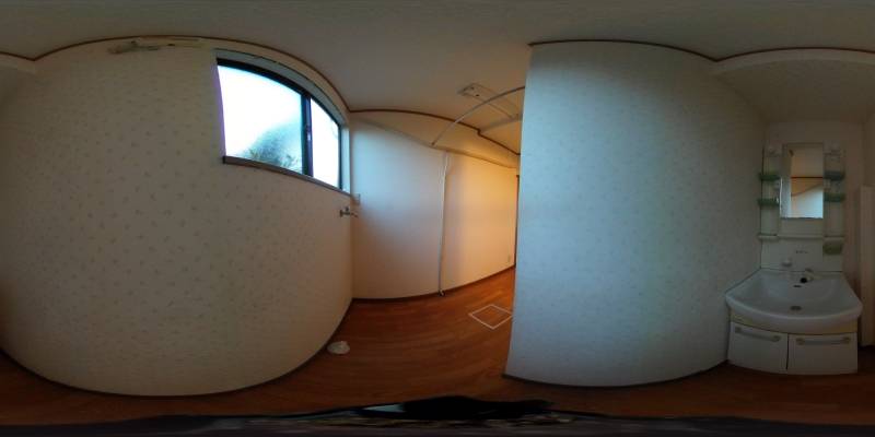 パノラマ画像洗面所