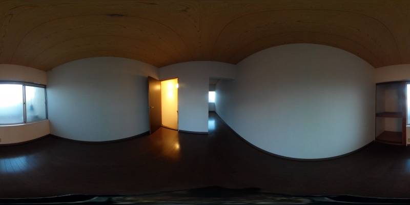 パノラマ画像リビング