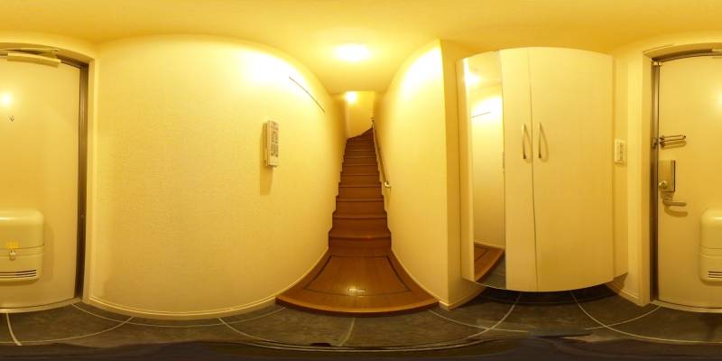 パノラマ画像玄関