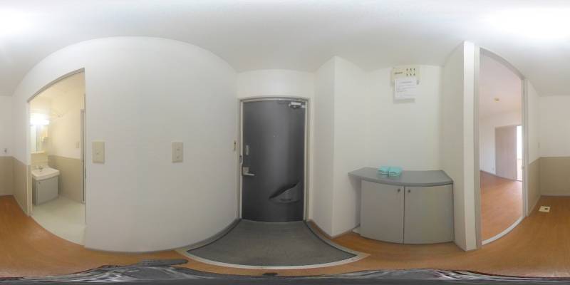 パノラマ画像玄関