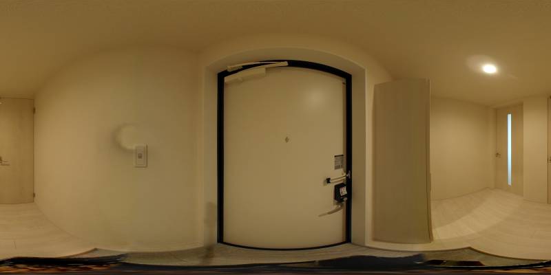 パノラマ画像玄関