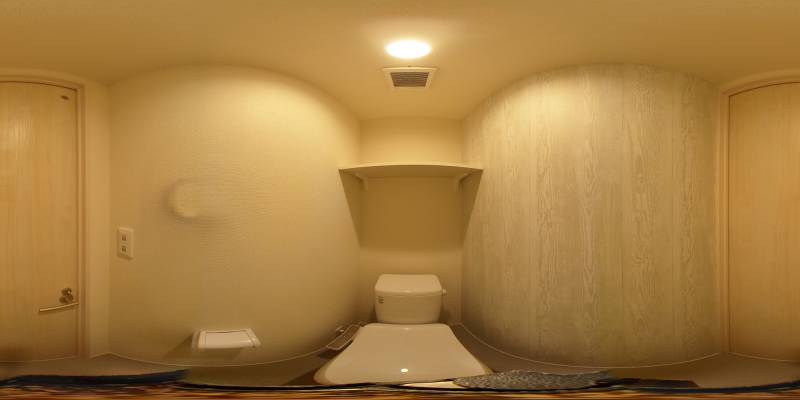 パノラマ画像トイレ