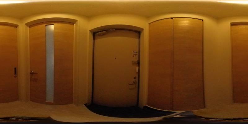 パノラマ画像玄関