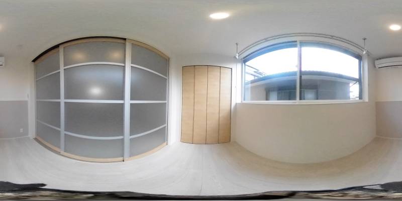 パノラマ画像洋室