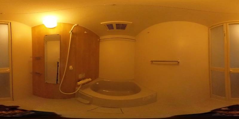 パノラマ画像バスルーム