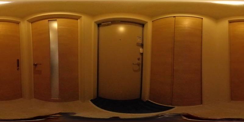 パノラマ画像玄関