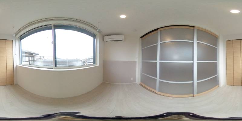 パノラマ画像洋室