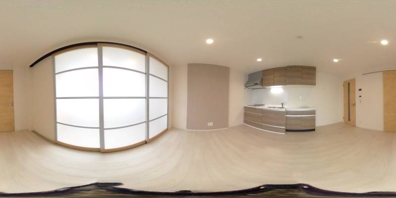 パノラマ画像リビング