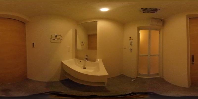 パノラマ画像洗面所