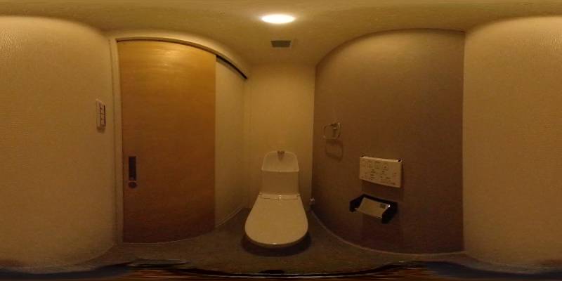 パノラマ画像トイレ