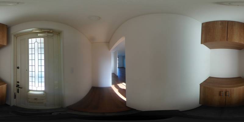 パノラマ画像玄関