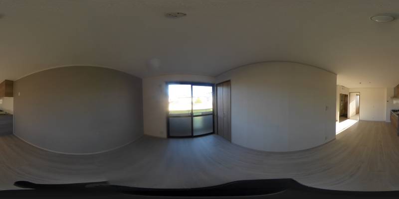 パノラマ画像リビング