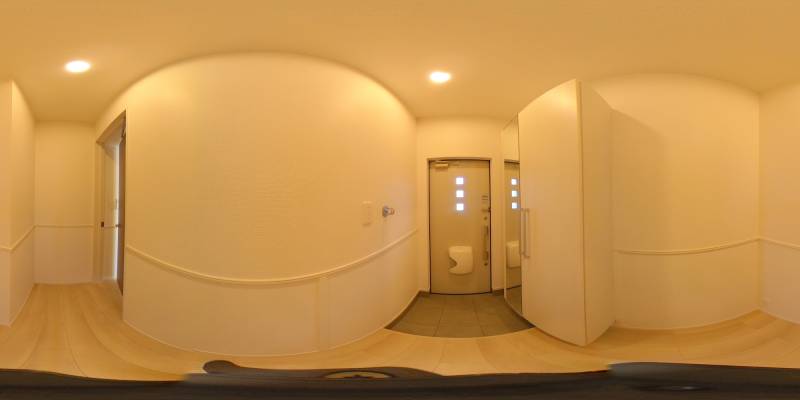 パノラマ画像玄関