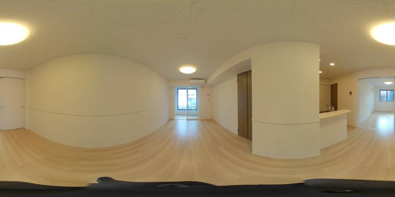 パノラマ画像リビング