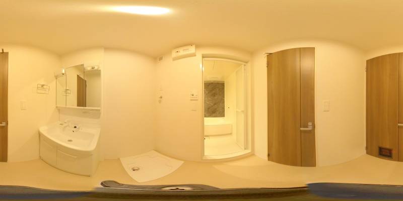 パノラマ画像洗面所