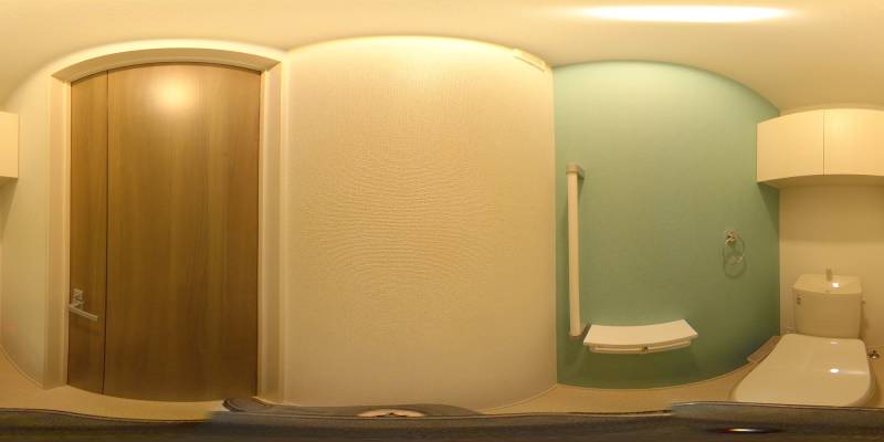 パノラマ画像トイレ