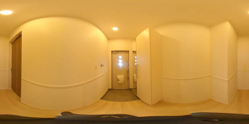 パノラマ画像玄関