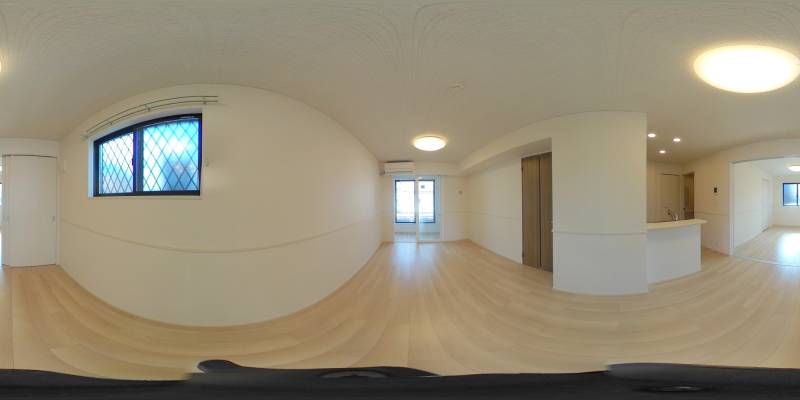 パノラマ画像リビング