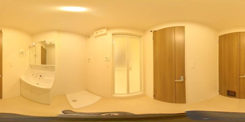 パノラマ画像洗面所