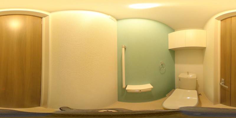 パノラマ画像トイレ