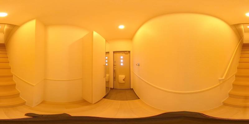 パノラマ画像玄関